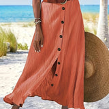 Blánaid - Sophisticated Maxi Skirt