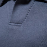 Ultan - Embroidered Turn-Down Collar Polo