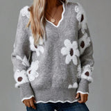 Sinéad - Floral Jumper
