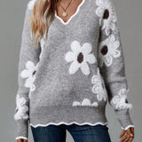 Sinéad - Floral Jumper