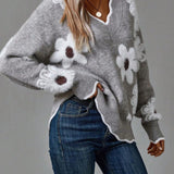 Sinéad - Floral Jumper
