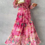 Aisling - Long Floral Dress