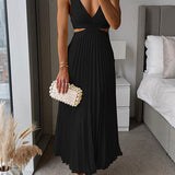 Íde - Sleeveless Midi Dress with Elegant Design