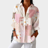 Nessa - Lightweight Colourful Printed Top