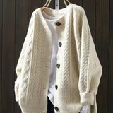 Clodagh - Chic Braided Cardigan