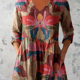 Aoibhinn | V-Neck Long Blouse