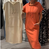 Aoibhfhinn - Chic Hooded Dress