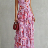 Orlaith - Halter Neck Long Dress