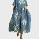 Nuala - Floral Daisy Dress