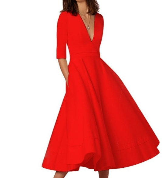 Aoibhín - Chic Midi Dress