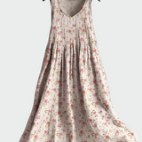 Caoimhe - Midi Dress with Floral Print