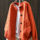 Clodagh - Chic Braided Cardigan
