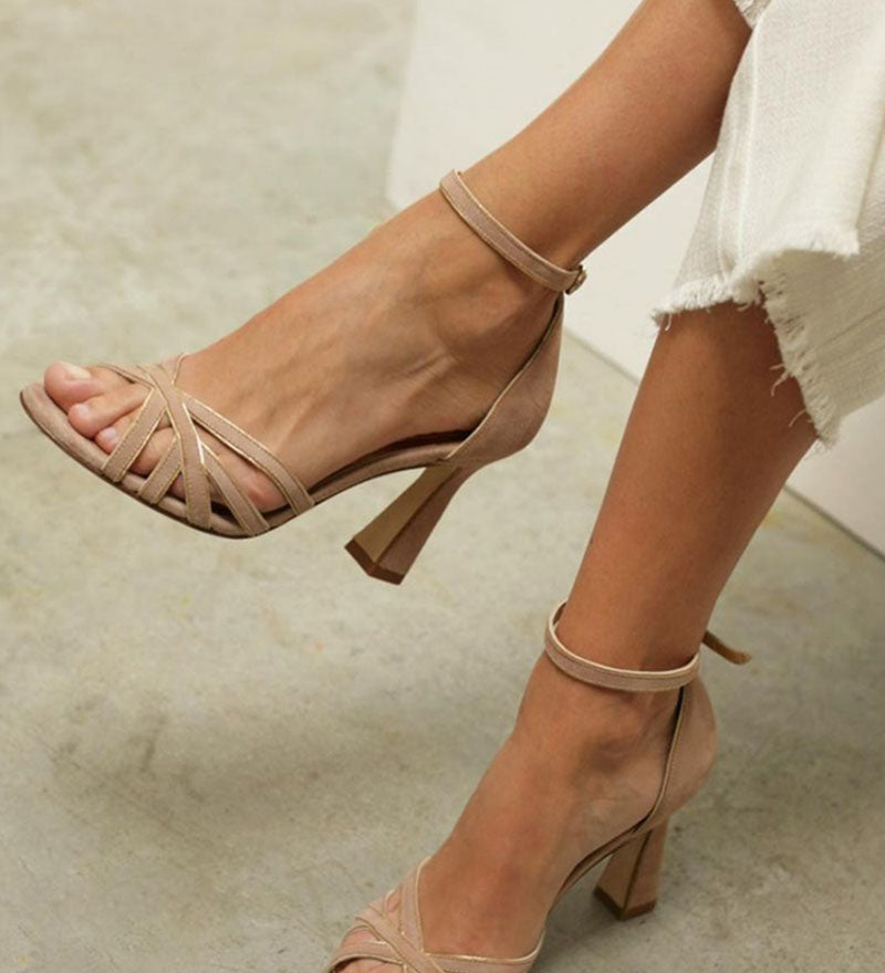 Éilis - Chic Patchwork Sandals