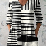 Caoimhe | V-Neck Long Blouse