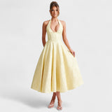 Medbh - Midi Length Corset Dress