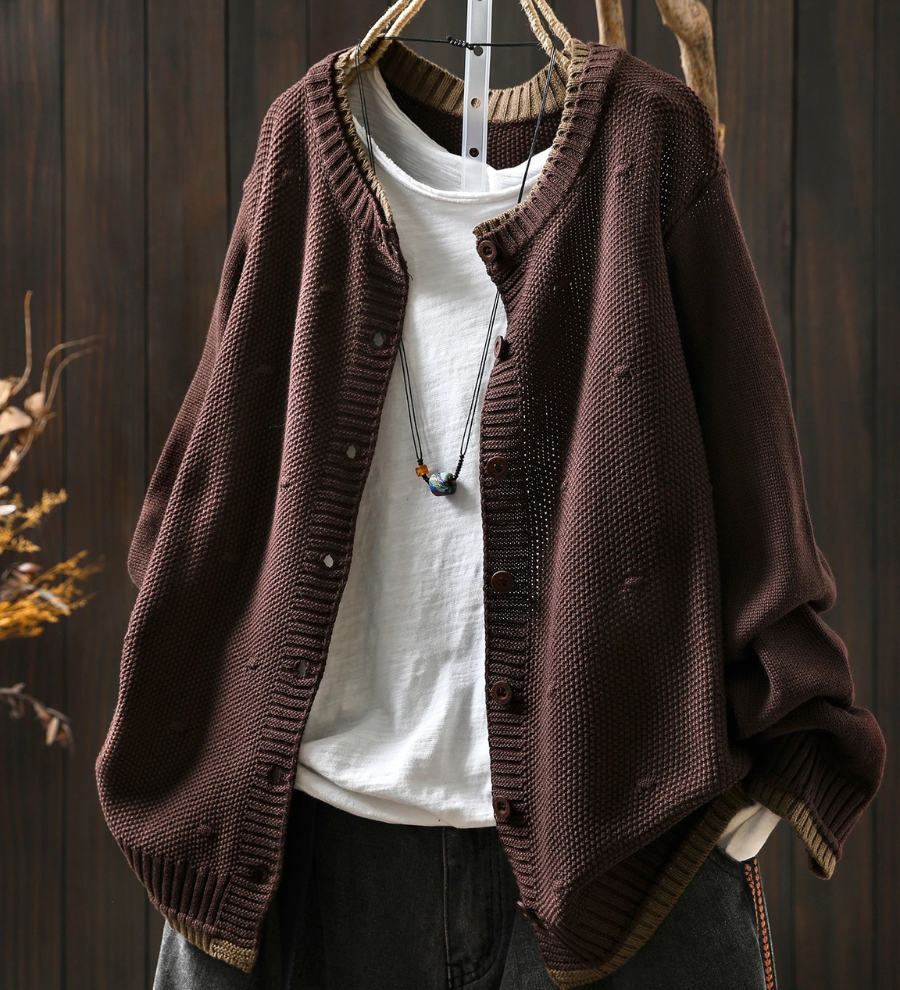 Aisling - Chic Textured Cardigan