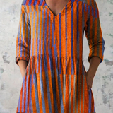 Laoise | V-Neck Long Blouse