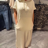 Damhnait - Relaxed Hoodie Dress