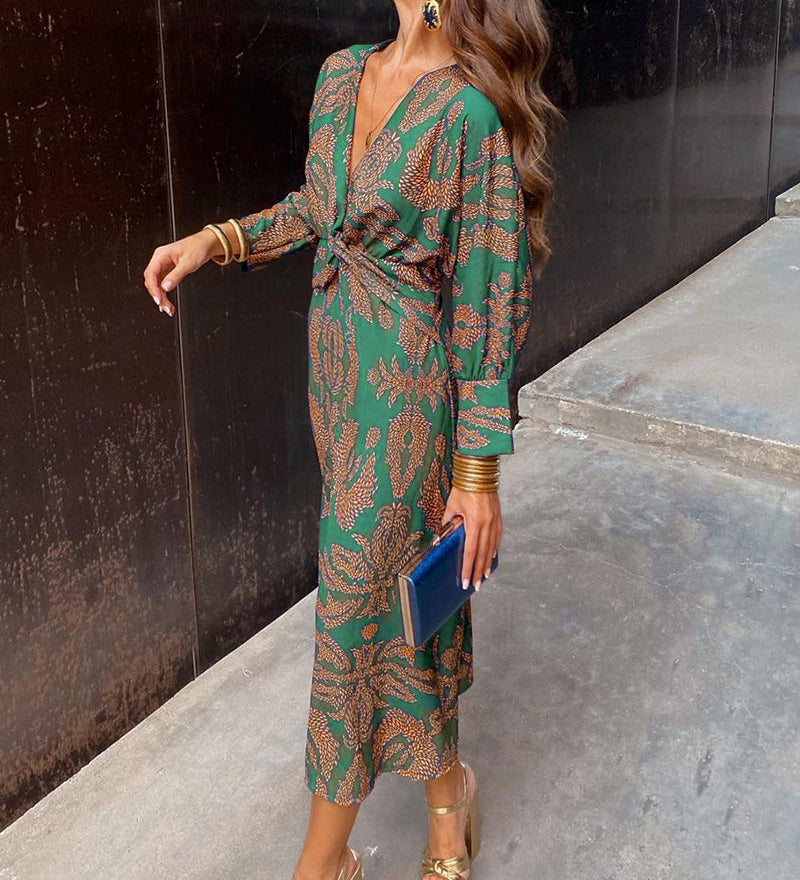 Gormfhlaith - Sustainable Midi Dress