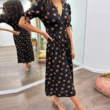 Tara - Chic Polka Dot Dress