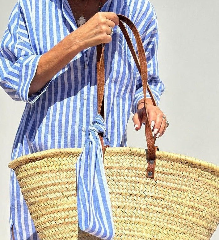 Muireann - Chic Striped Blouse