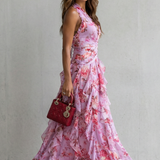 Orlaith - Halter Neck Long Dress