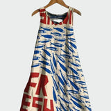 Niamh - Dress with Sardine Print