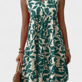 Gormfhlaith - Graceful Floral Gown