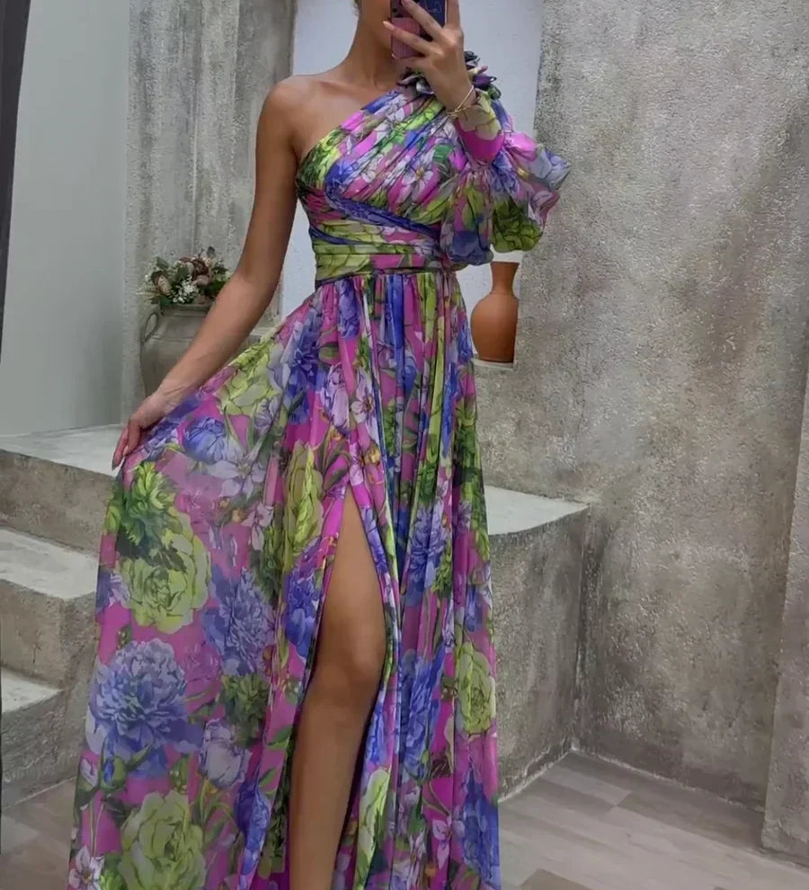 Éabha - Graceful Draped Dress