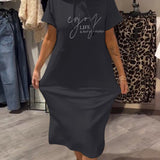 Damhnait - Relaxed Hoodie Dress