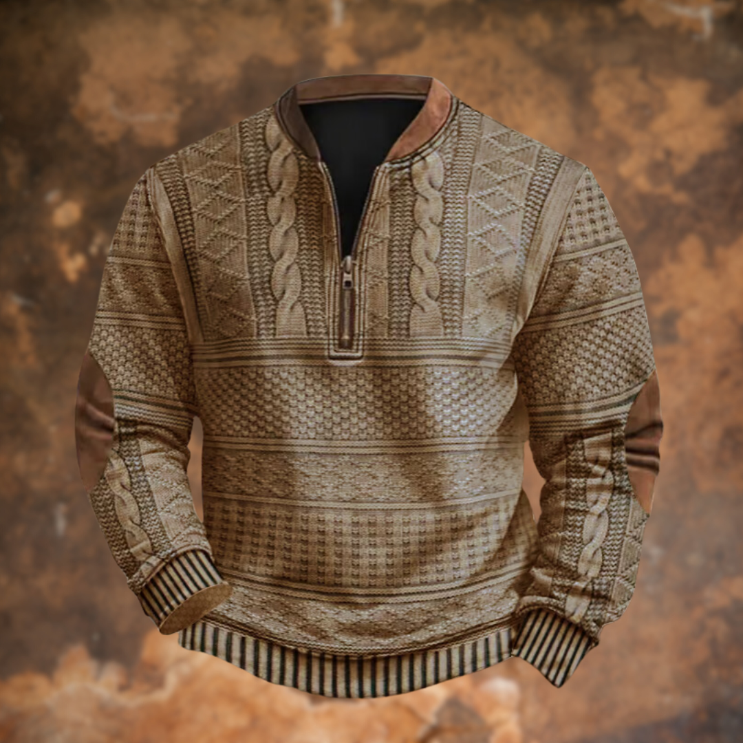 Ronan - Half-Zip Knit Pullover