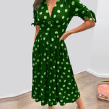 Éabha - Chic Polka Dot Dress