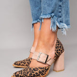 Sláine - Leopard Print Sandals