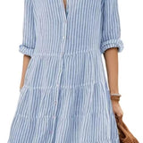 Tara - Chic Striped Dress