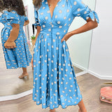 Éabha - Chic Polka Dot Dress