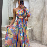 Éabha - Graceful Draped Dress