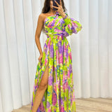 Éabha - Graceful Draped Dress