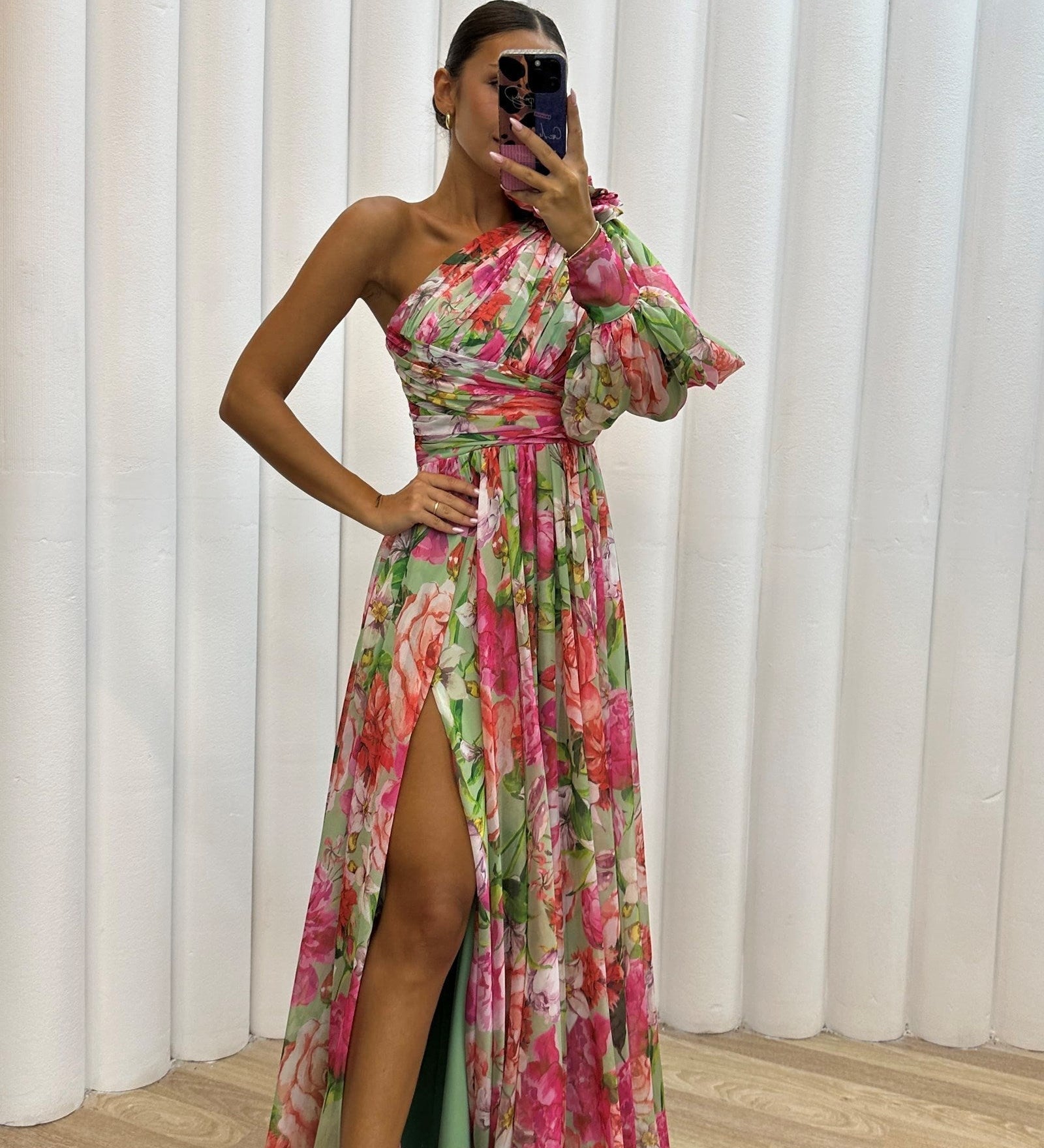 Éabha - Graceful Draped Dress