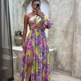 Éabha - Graceful Draped Dress
