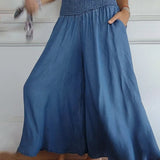 Gormfhlaith - Chic High-Waisted Trousers