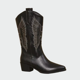 Gobnait - Embroidered Western-Style Boots