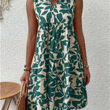 Gormfhlaith - Graceful Floral Gown