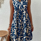 Gormfhlaith - Graceful Floral Gown