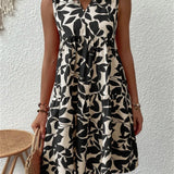 Gormfhlaith - Graceful Floral Gown
