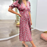 Tara - Chic Polka Dot Dress