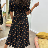 Tara - Chic Polka Dot Dress