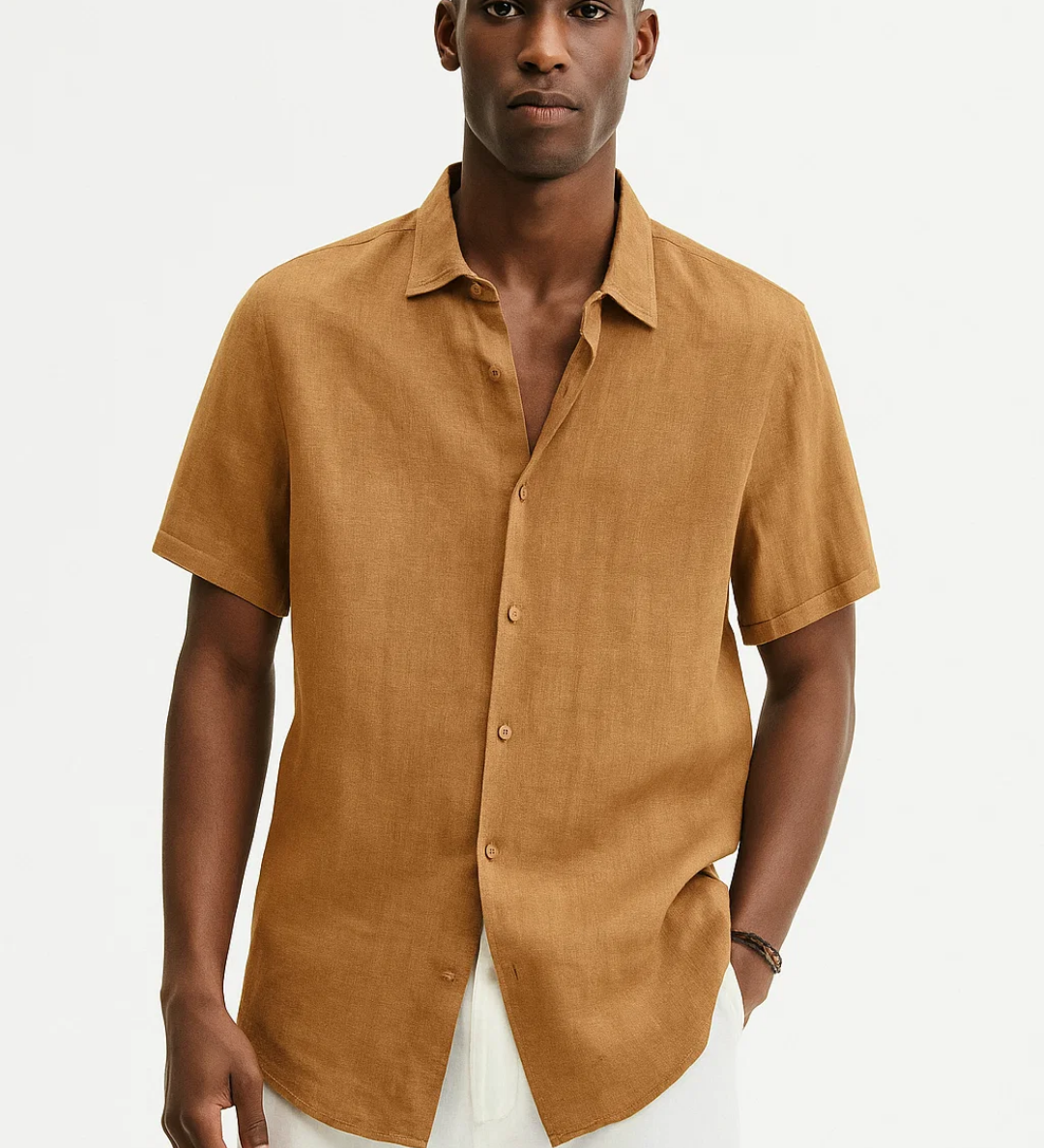 Brendan - Button-Up Open Shirt
