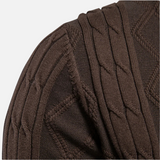 Éanna - Cozy Argyle Cardigan