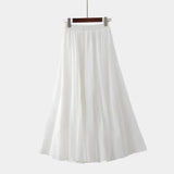 Gráinne - Chic Floor-Length Skirt