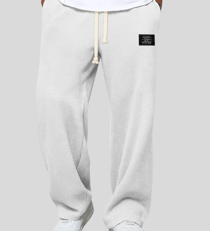 Tadhg - Relaxed Fit Wide-Leg Trousers